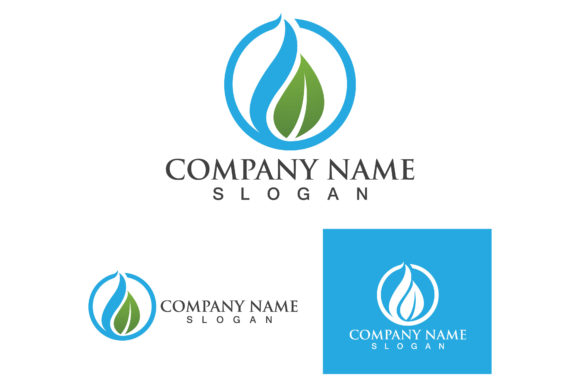 Download Green Leaf Nature Logo and Symbol - Premium Bundle