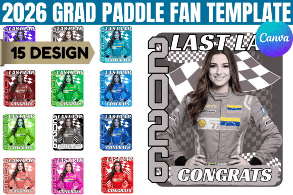 Download 2026 Grad Paddle Fan Template - Fan template Collection