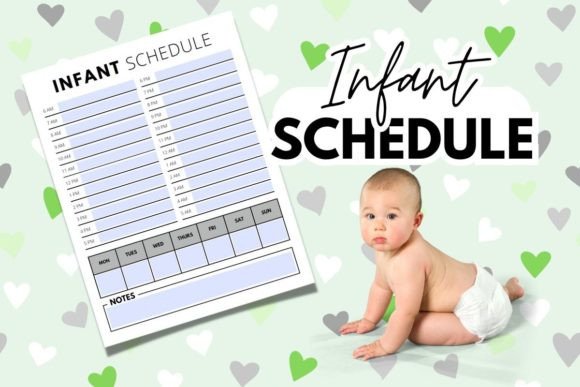 Download Daily Infant Schedule for Caregivers - Premium Resources