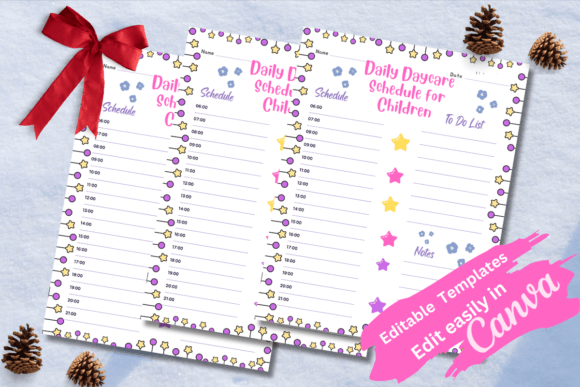 Download Editable Daily Schedule Template - Schedule Collection